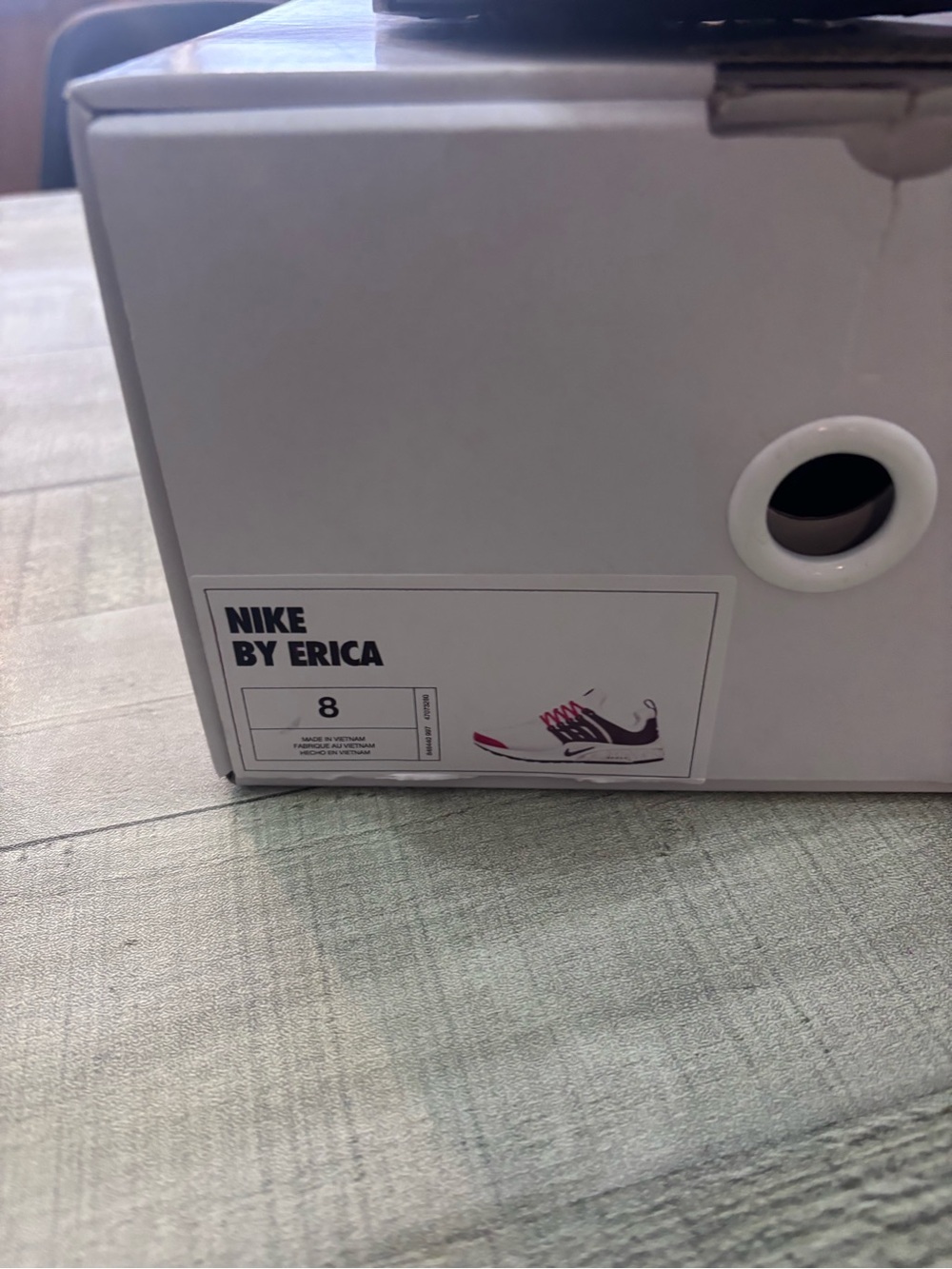 Nike Air Presto - Nike By You - White, Black, Red & Navy - Picture 8 of 8